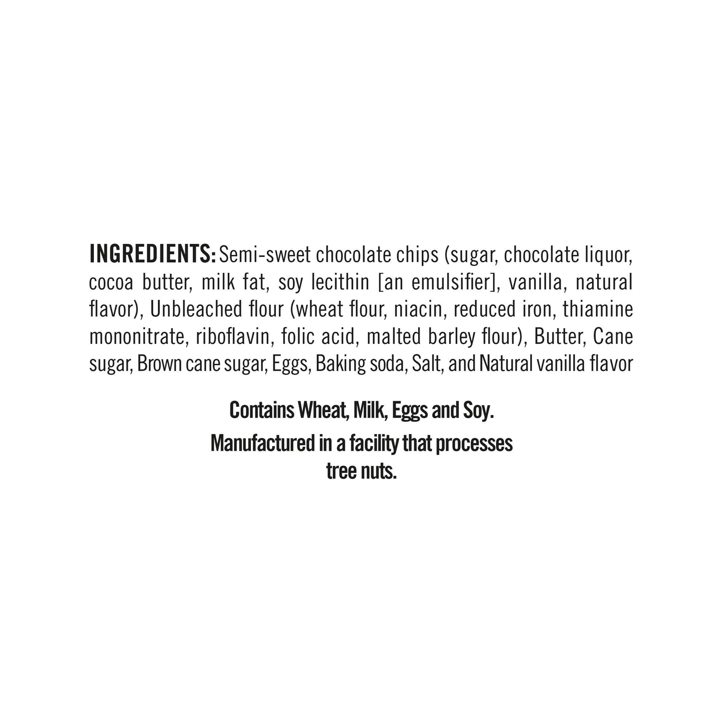 Chocolate Chip Cookies, 3.5oz bag
