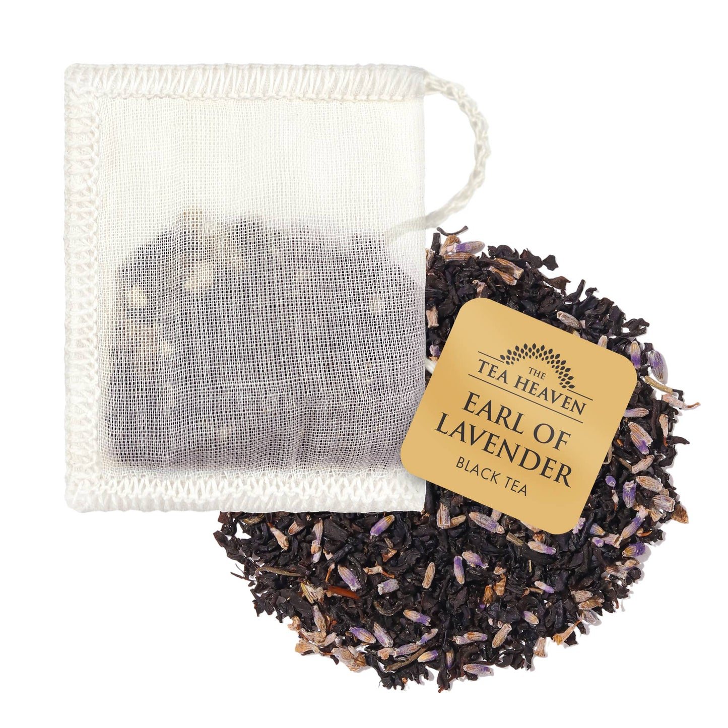 Earl of Lavender Mini Tea Bag Canister