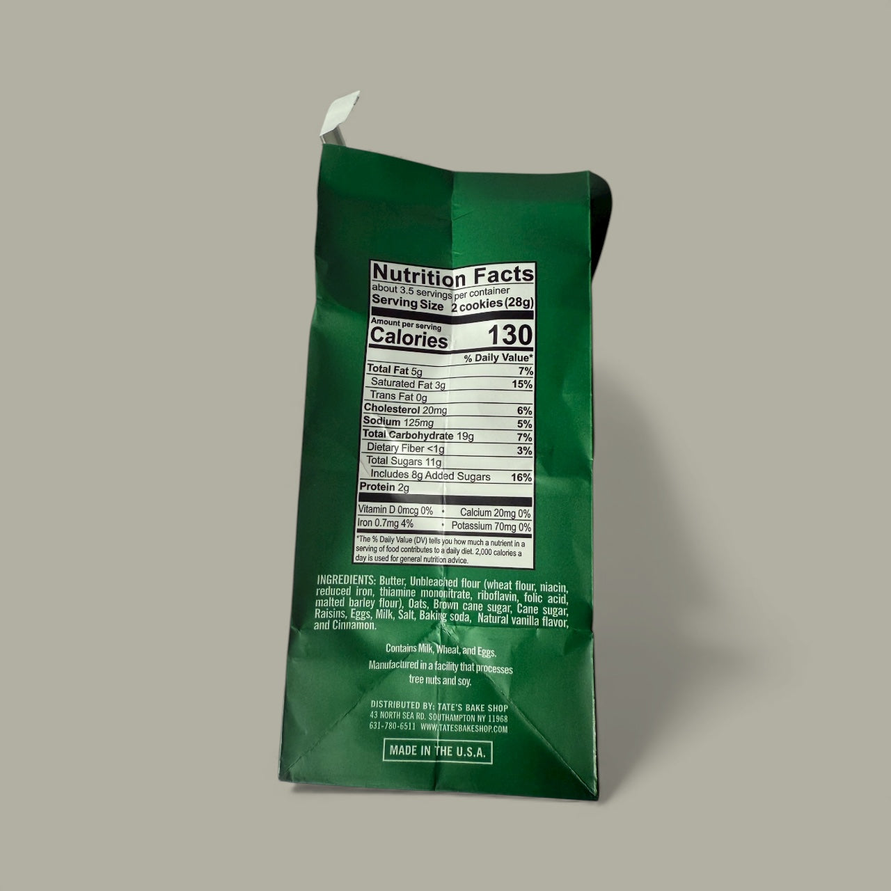 Oatmeal Raisin Cookies (add on for the build a gift box listing only)