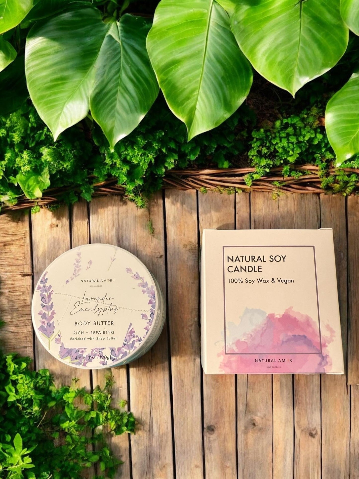Lavender Care Gift Basket