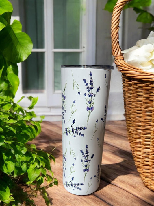 20 oz. Lavender tumbler