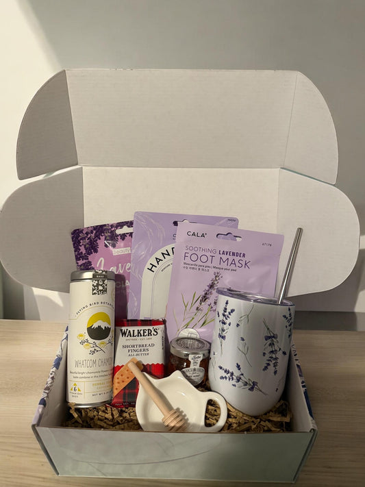 Lavender self care-classic gift box