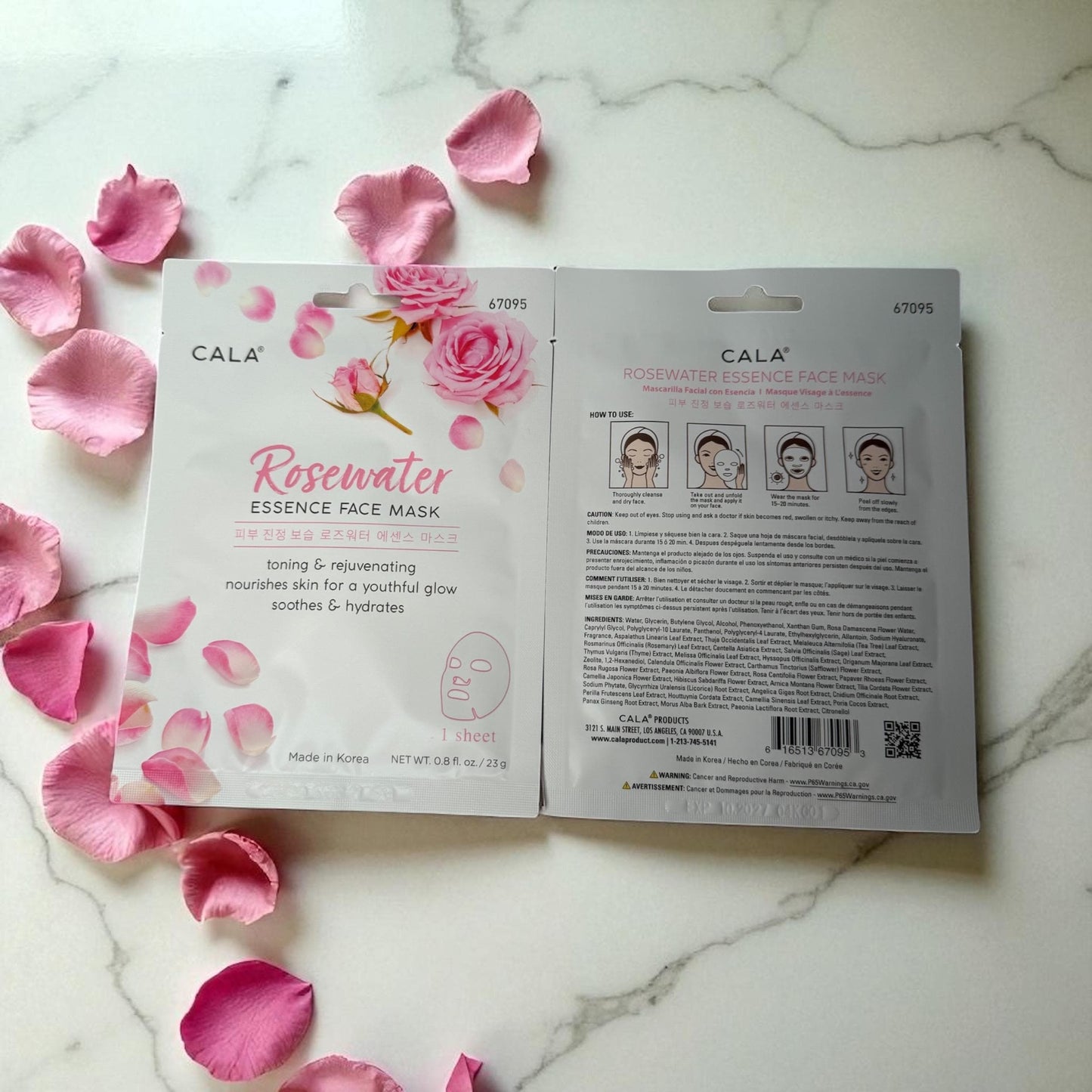 Mini Rose Water Spa in a Box