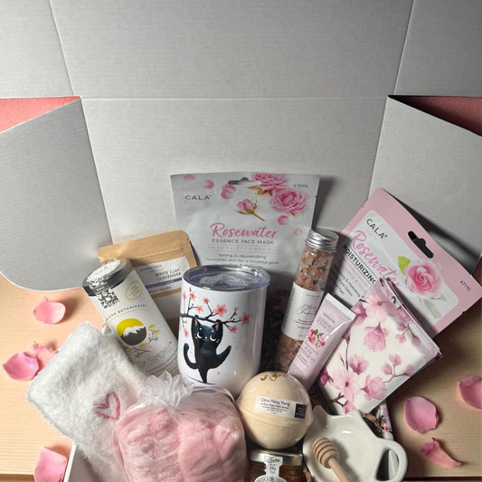 Cherry Blossom self care-deluxe gift box