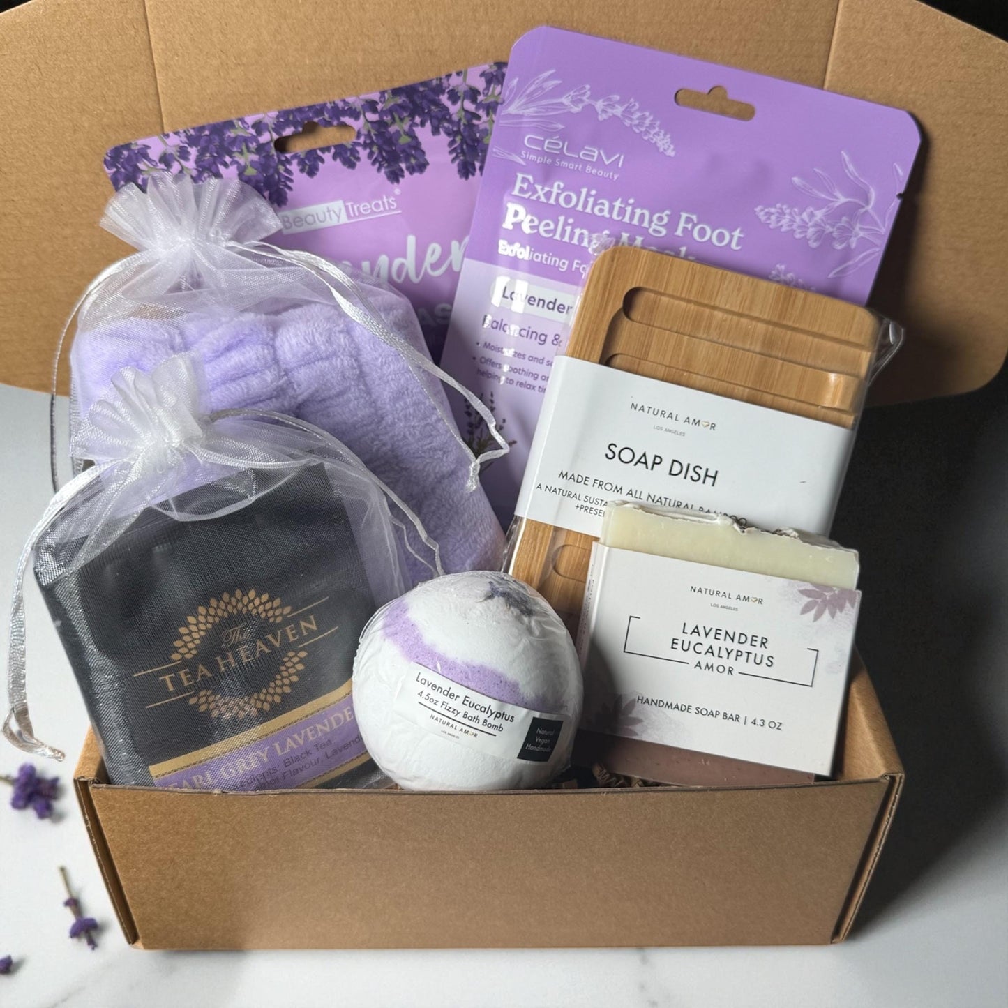 Mini Lavender Spa in a Box